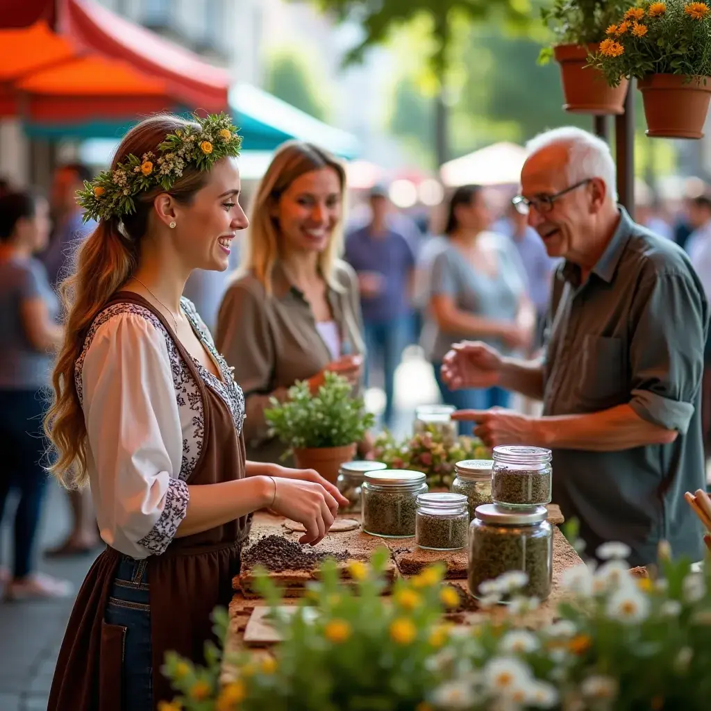 A tea készítése közben készült fotó, ahol a forró víz a gyógynövényekre ömlik.