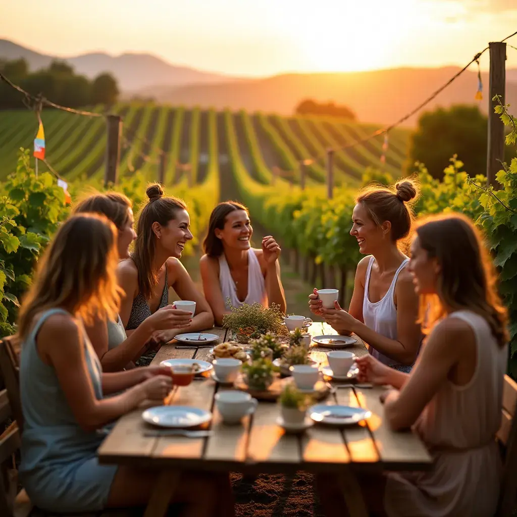 A nyomáskiegyenlítő tea készítésének lépései, bemutatva a friss összetevőket.